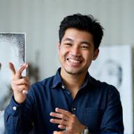 Calligraphy artist specialist team member